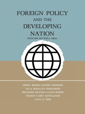 cover image of Foreign Policy and the Developing Nation